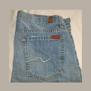 7FAMK Josefina Skinny Boyfriend Jeans sz 27